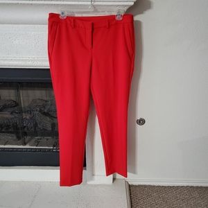 Adrienne Vittaadini Red Dress Pants